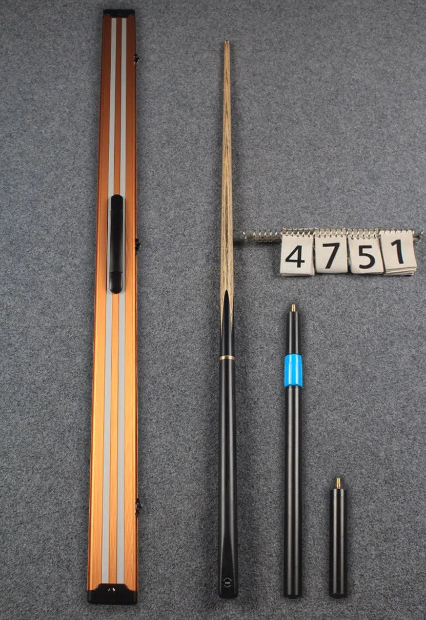 Exclusive 3/4 ash 44.5''  snooker cue # 4751 WOODS CUES