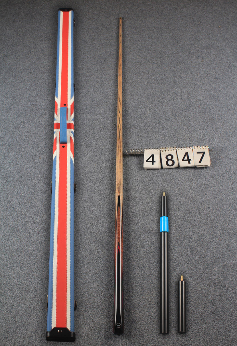 1 piece ash snooker cue # 4847 WOODS CUES