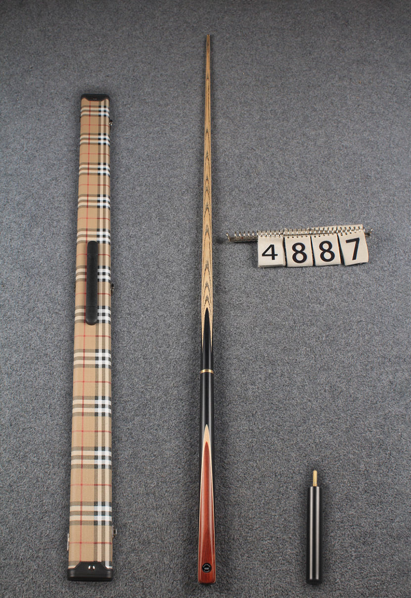 Exclusive 3/4 ash english pool cue  # 4887 WOODS CUES