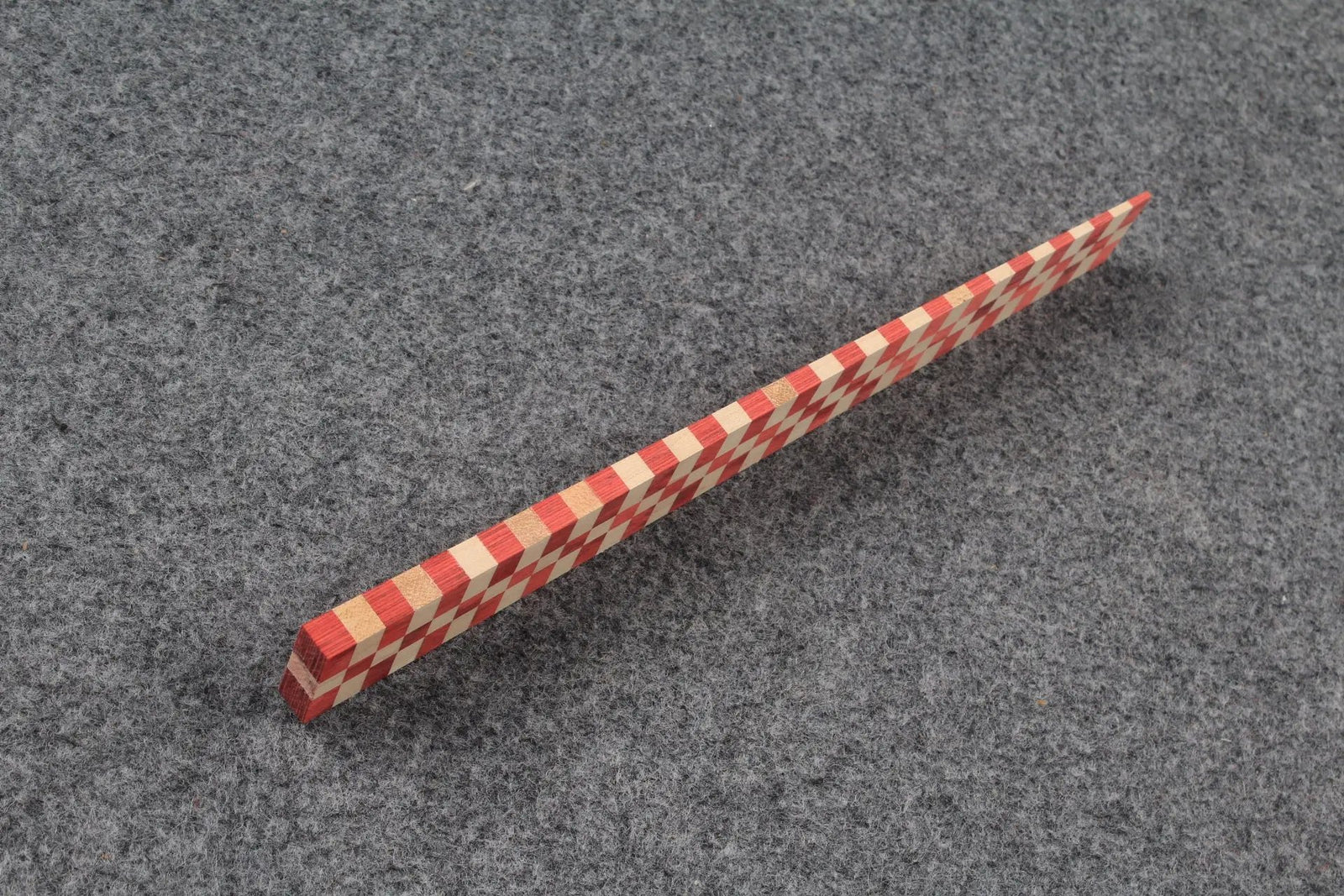 hand spliced plaid pattern wood splices for snooker cue WOODS CUES