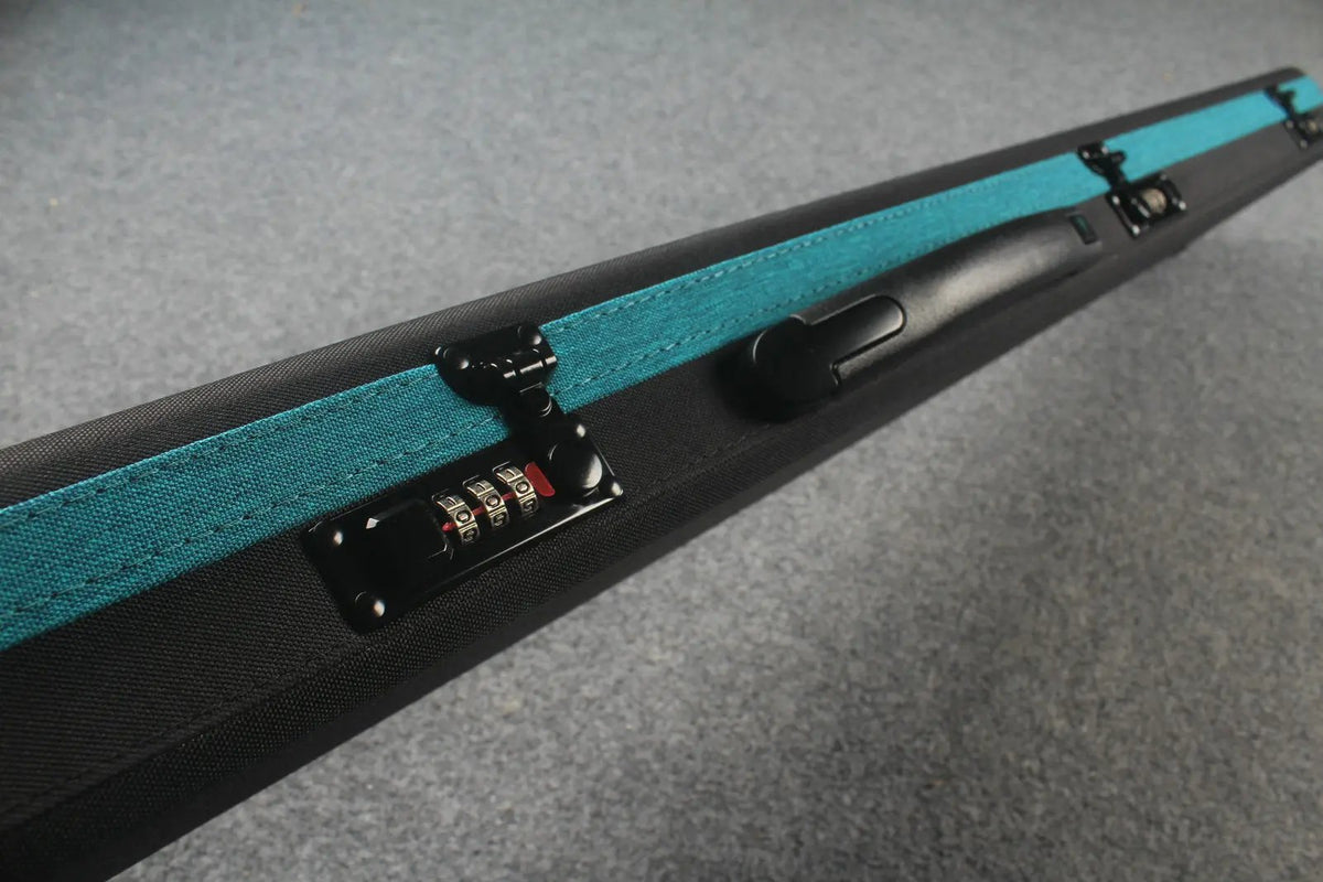 JF 3/4 snooker / pool code cue case WOODS CUES