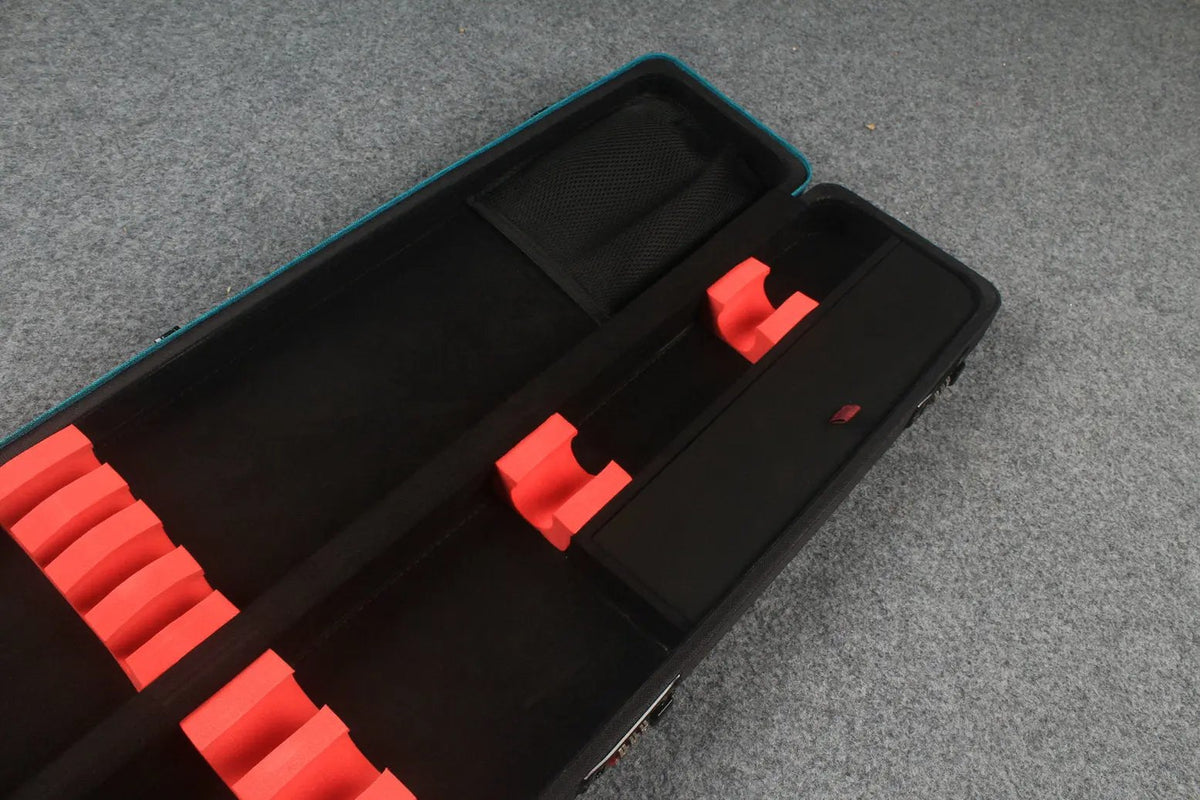 JF 3/4 snooker / pool code cue case WOODS CUES