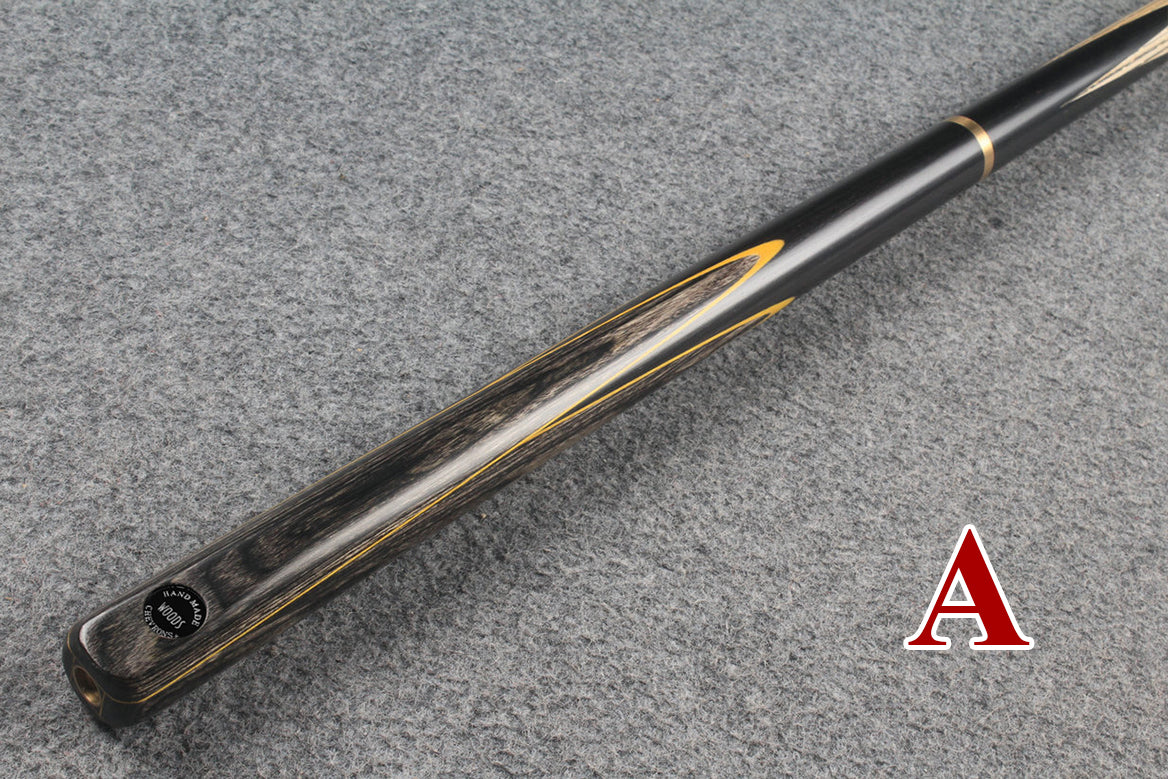 chevrons+ 3/4 ash snooker cues WOODS CUES