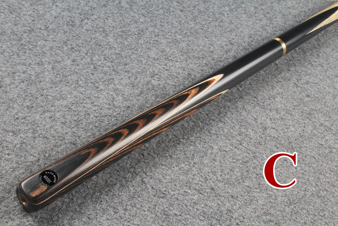 chevrons+ 3/4 ash snooker cues WOODS CUES