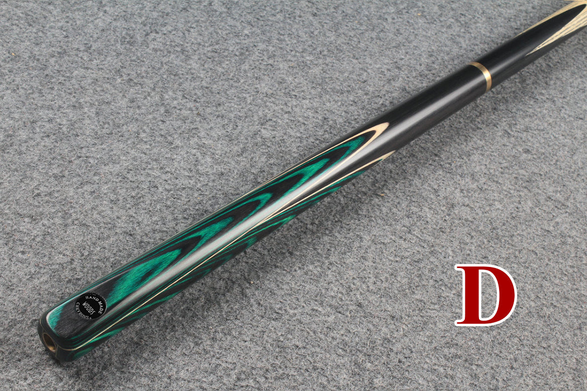 chevrons+ 3/4 ash snooker cues WOODS CUES