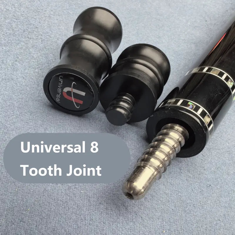 Universal Length Billiard Cue Joint Protector 5/16-18 Thread Cap 8/10 Tooth Shaft/Butt Cover WOODS CUES