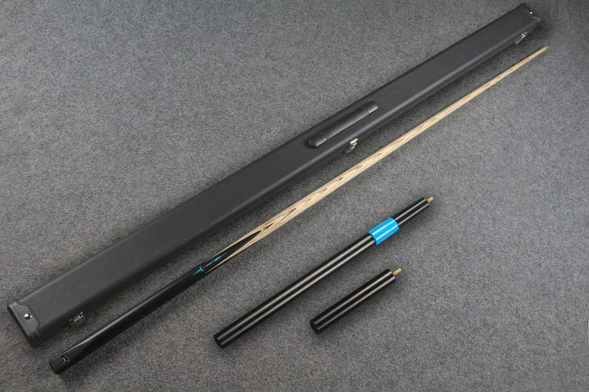 1 piece ash inlay snooker cue  #5077-5080 WOODS CUES