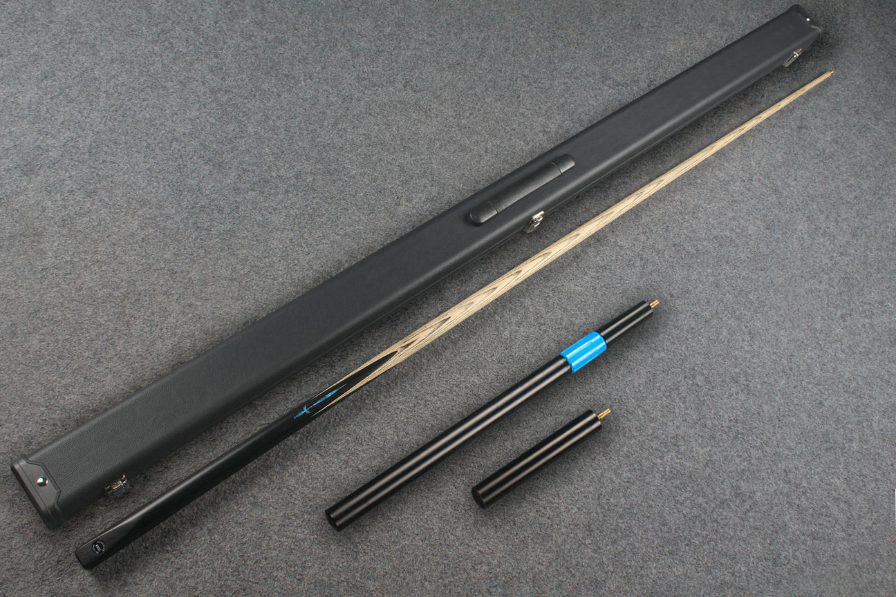 1 piece ash inlay snooker cue  #5077-5080 WOODS CUES