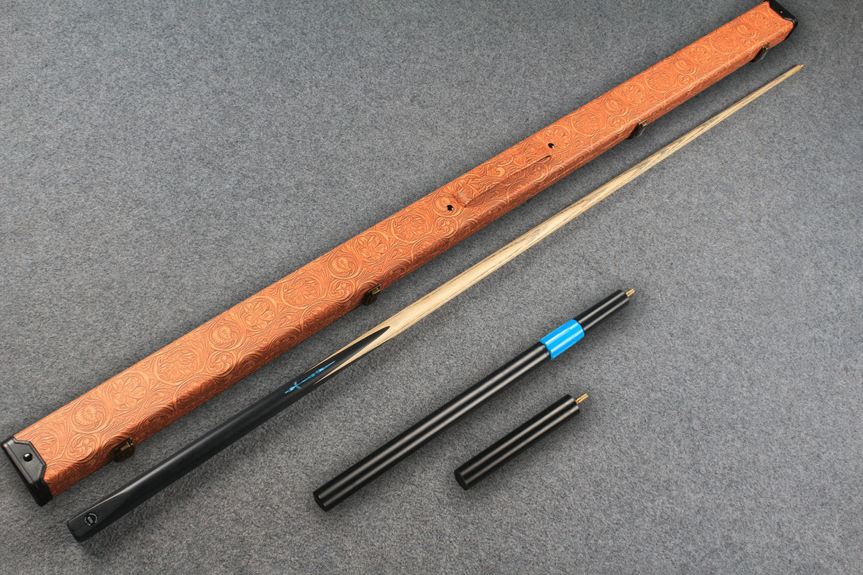 1 piece ash inlay snooker cue  #5086-5091