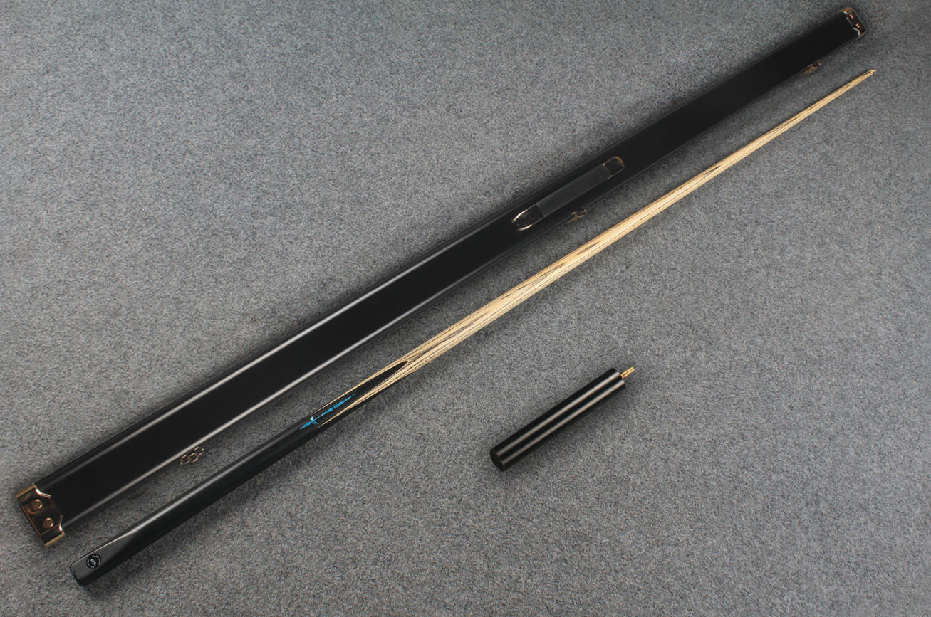 1 piece ash inlay english pool cue  #5092-#5096