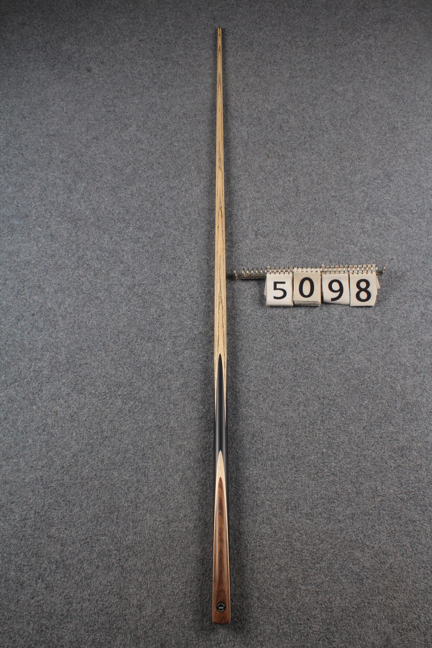 woods 1 piece handmade ash 60'' chinese 8 ball pool cue # 5098
