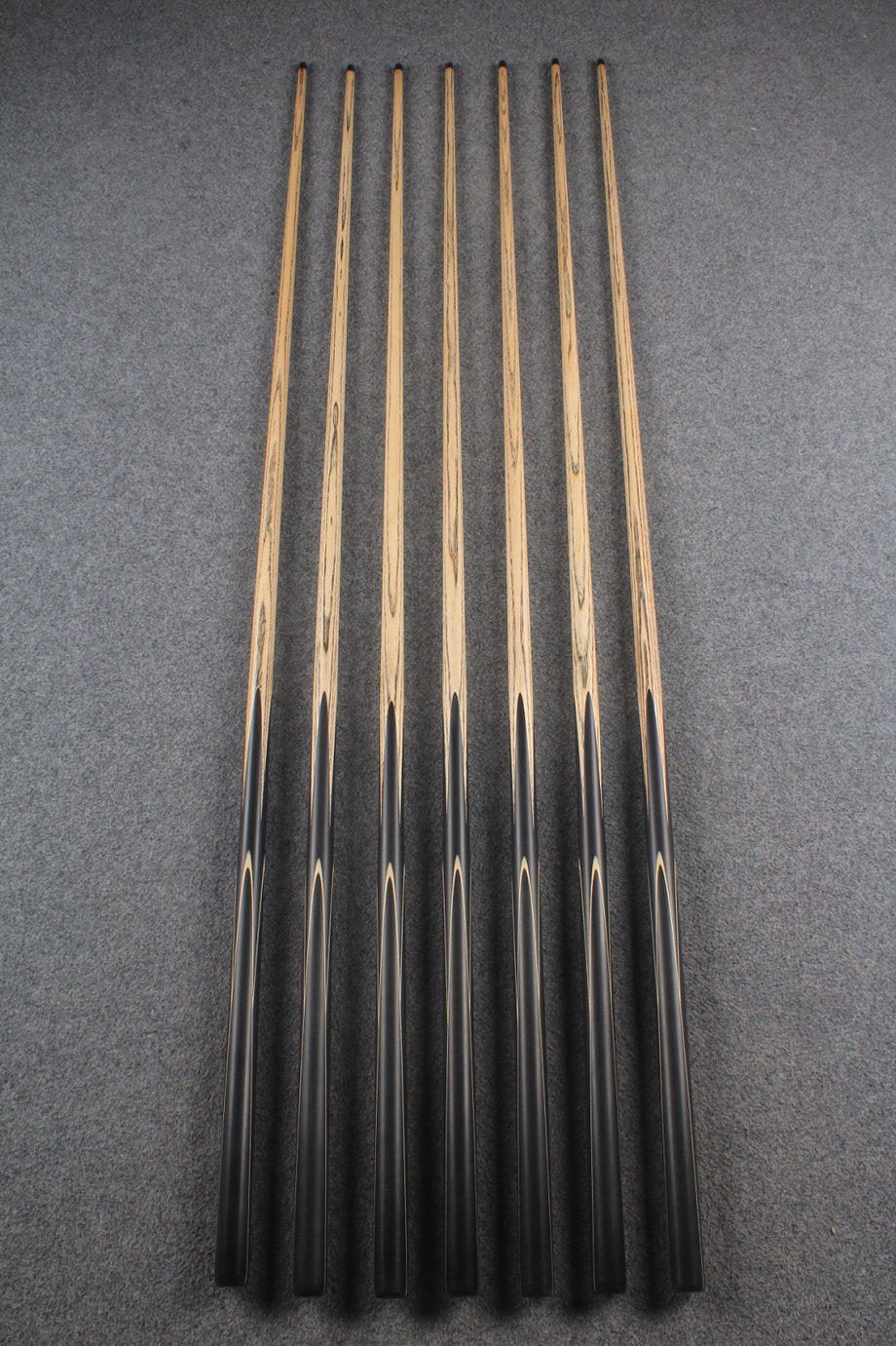 1 piece ash 62'' chinese 8 ball pool cue  #5123 - # 5129 WOODS CUES