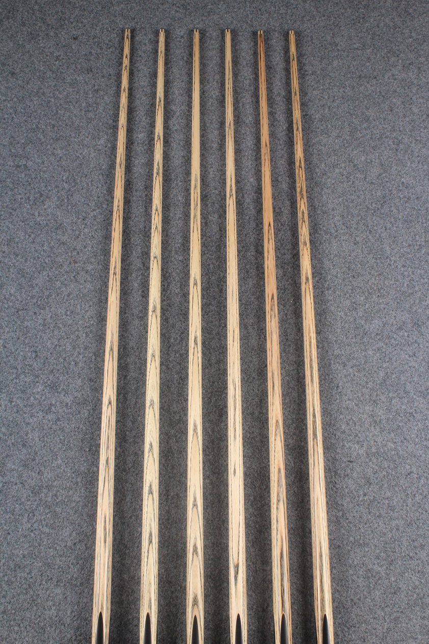 1 piece ash 62'' chinese 8 ball cue  #5137 - #5142