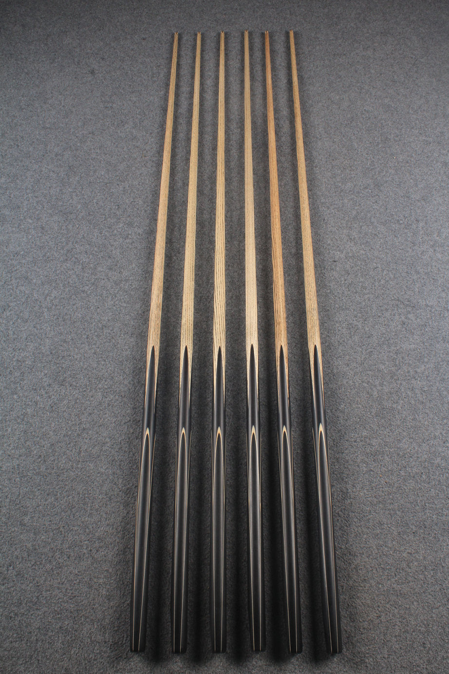 1 piece ash 62'' chinese 8 ball cue  #5137 - #5142