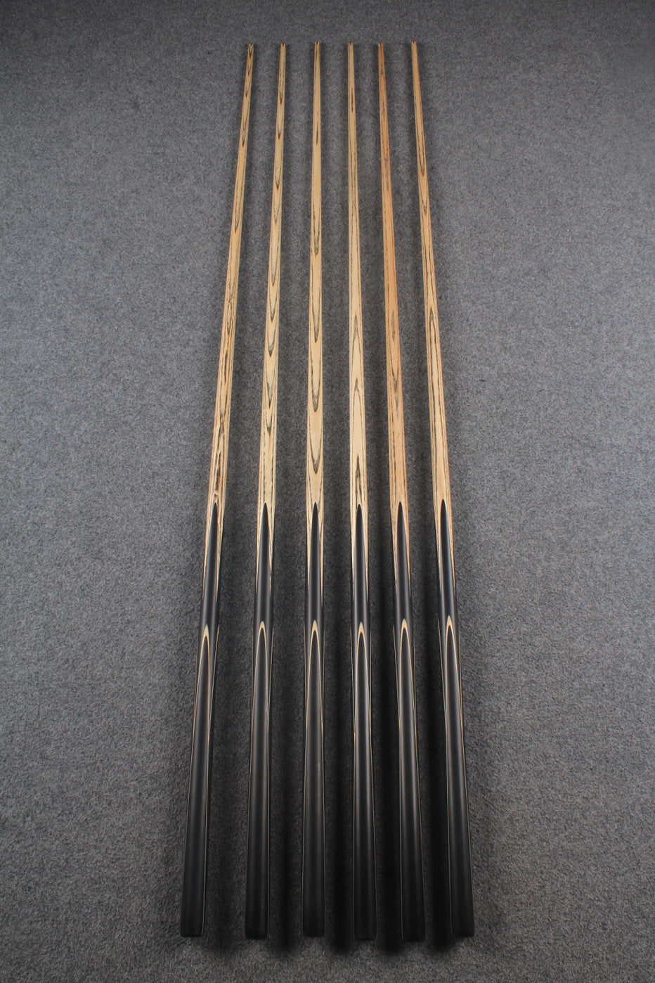 1 piece ash 62'' chinese 8 ball cue  #5137 - #5142