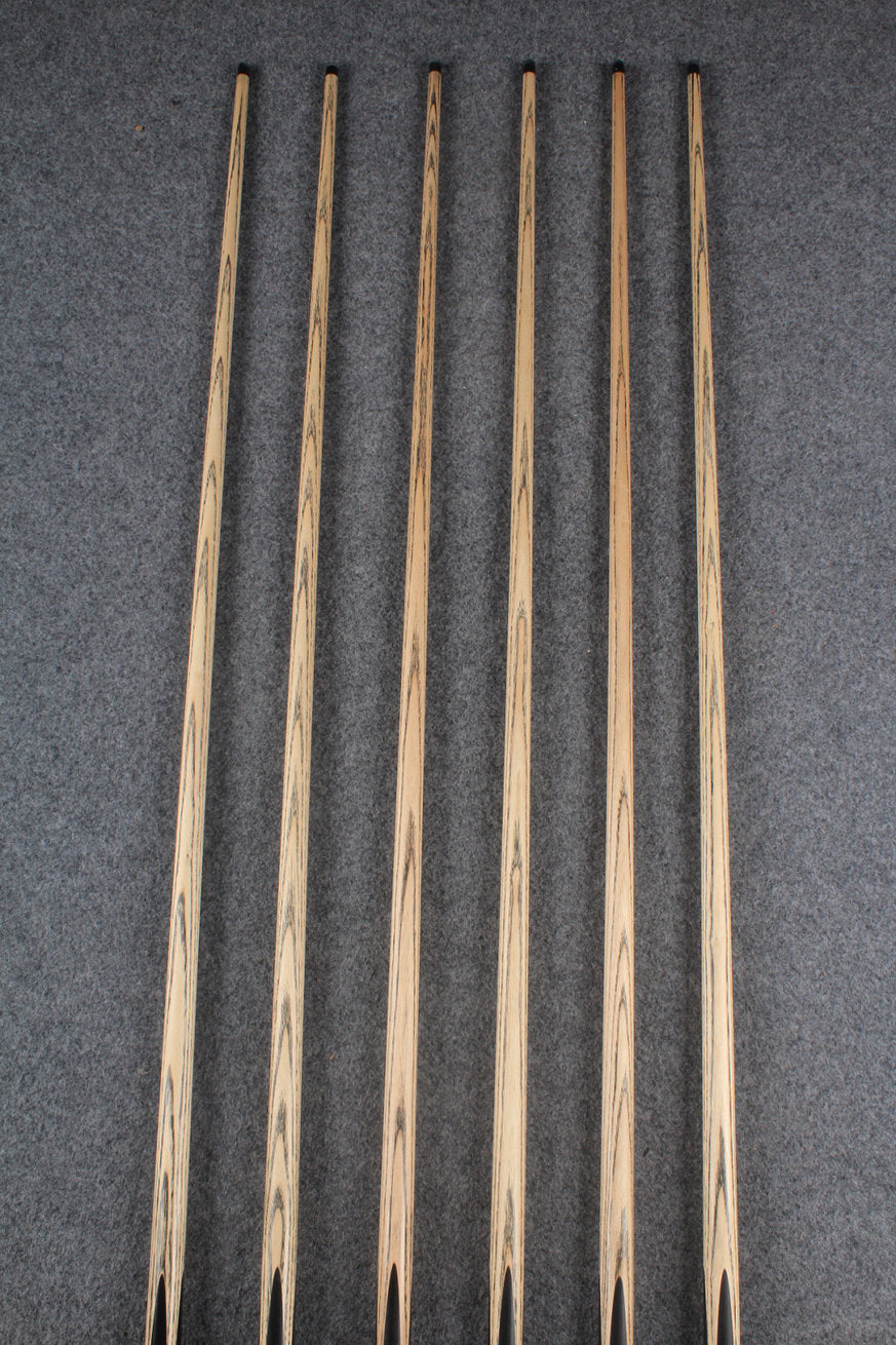 1 piece ash 64'' chinese 8 ball pool cue  #5149 - #5154 WOODS CUES