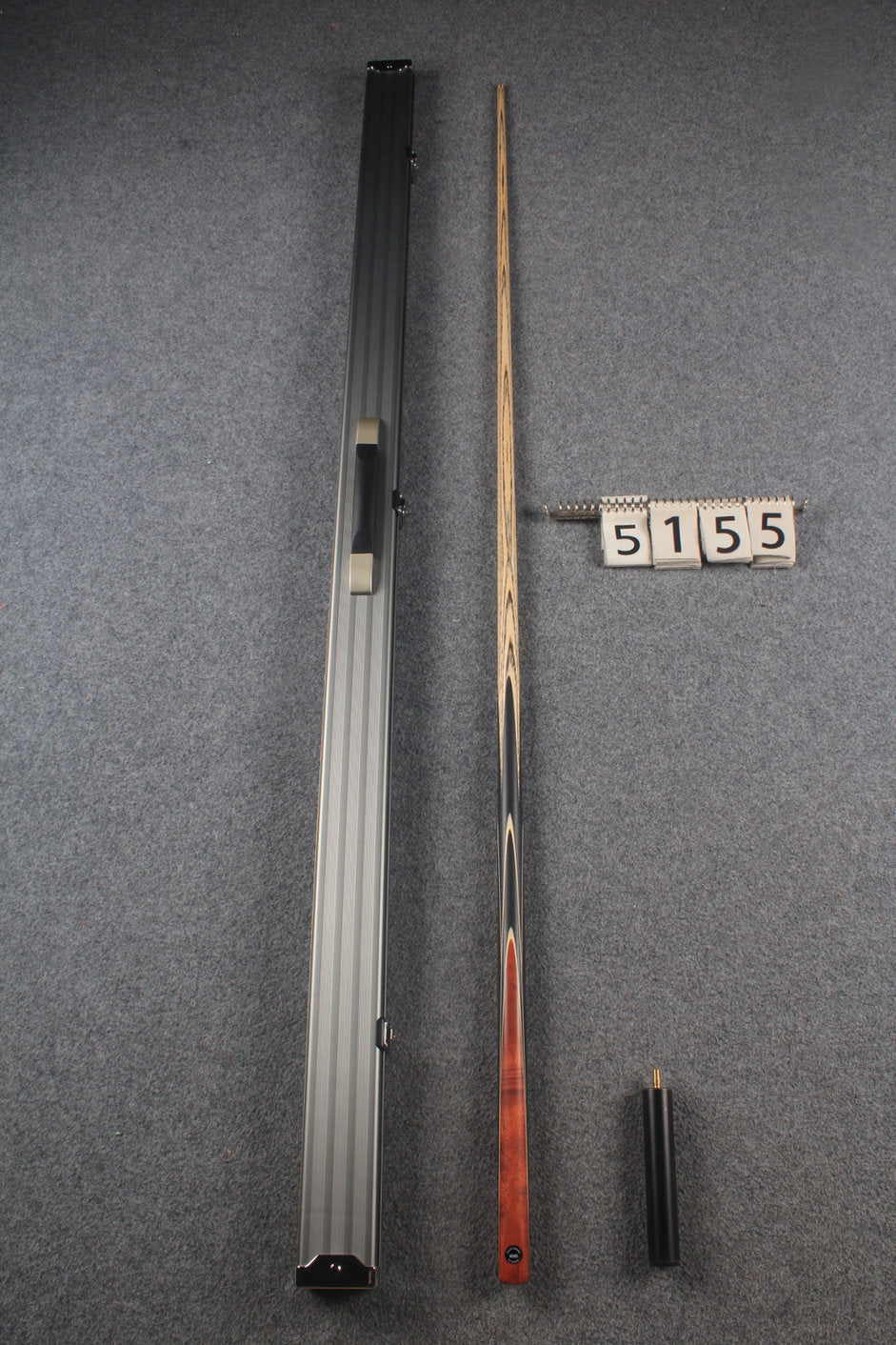 1 piece ash 64" chinese 8 ball pool cue  #5155