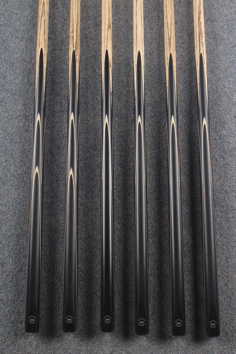 1 piece ash 64'' chinese 8 ball cue  #5156 - #5161