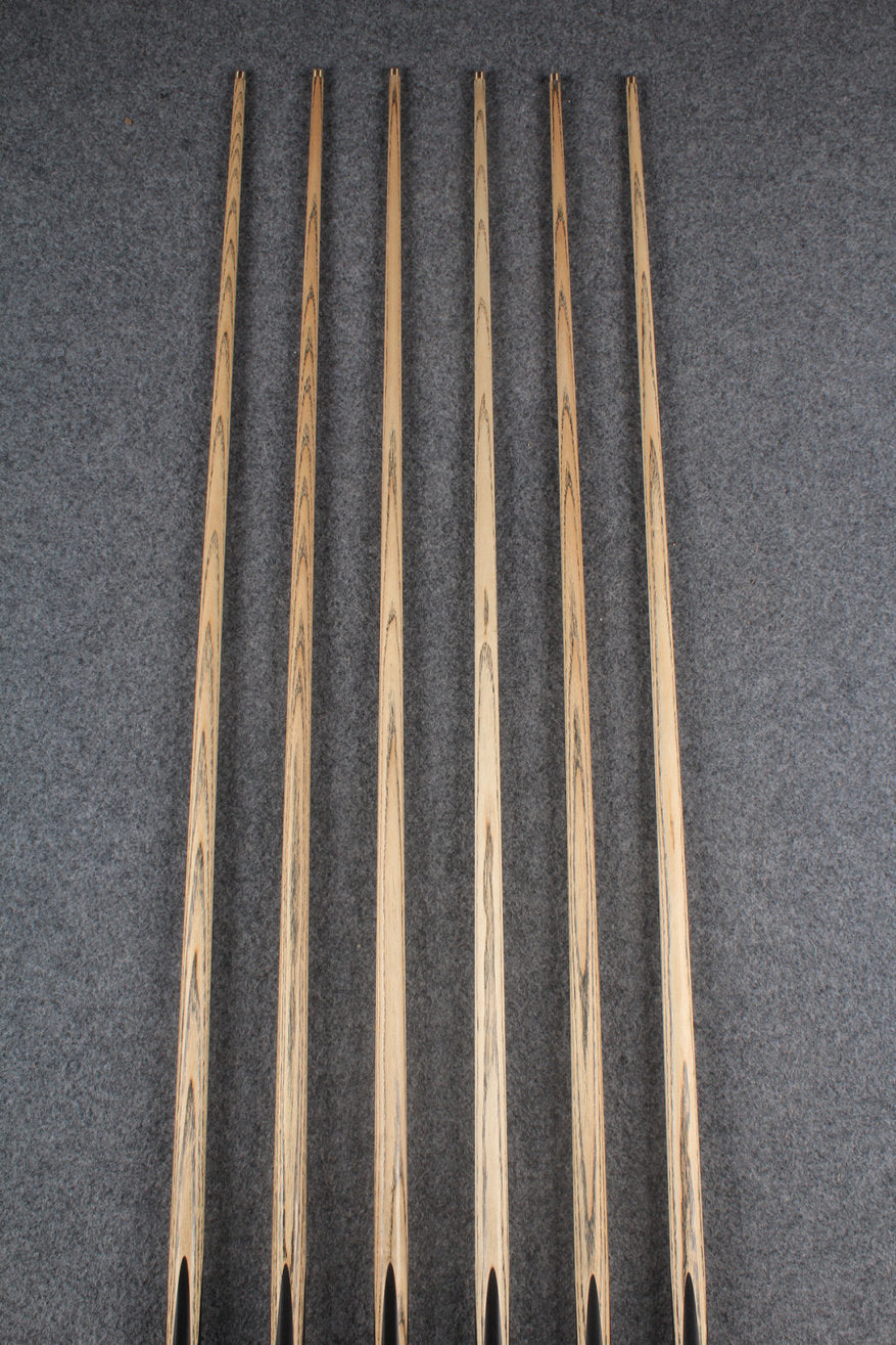 1 piece ash 64'' chinese 8 ball cue  #5156 - #5161