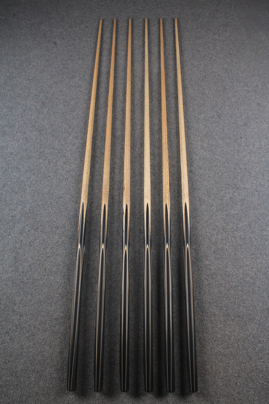 1 piece ash 64'' chinese 8 ball cue  #5156 - #5161