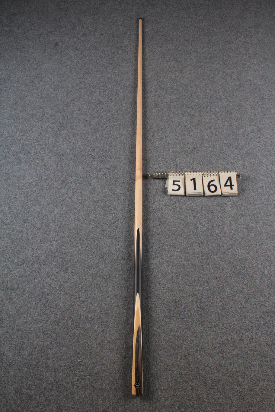 woods 1 piece handmade maple 60'' chinese 8 ball pool cue # 5164