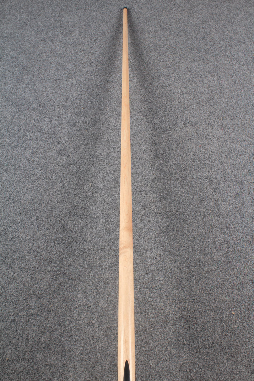 woods 1 piece handmade maple 60'' chinese 8 ball pool cue # 5164