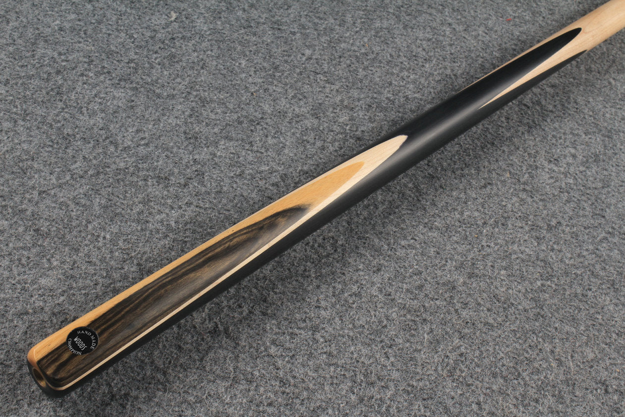 woods 1 piece handmade maple 60'' chinese 8 ball pool cue # 5164