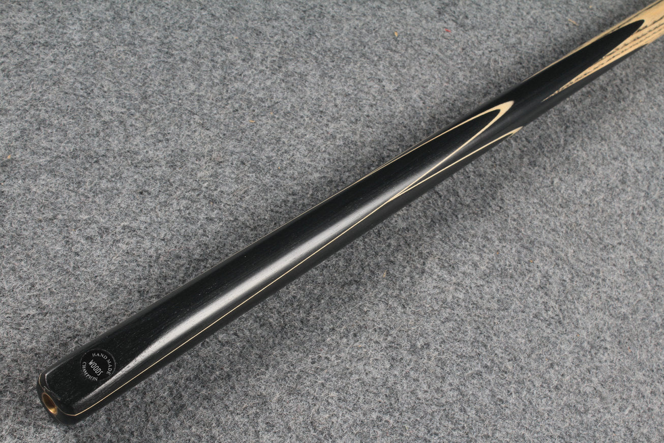 woods 1 piece handmade ash 60'' chinese 8 ball pool cue # 5180