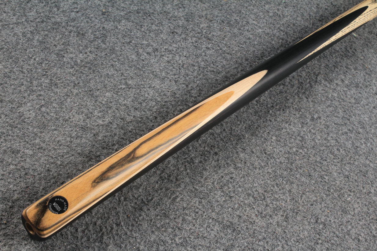 woods 1 piece handmade ash 60'' chinese 8 ball pool cue # 5185
