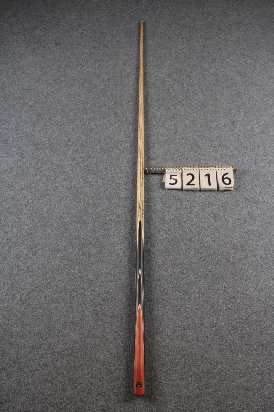woods 1 piece handmade ash 60'' chinese 8 ball pool cue # 5216