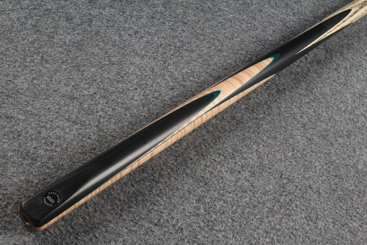 woods 1 piece handmade ash 60'' chinese 8 ball pool cue # 5217