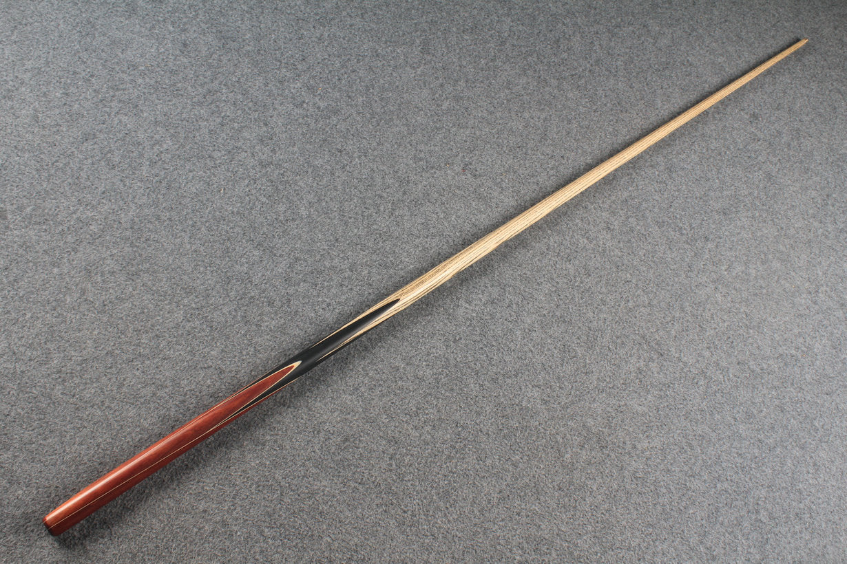 woods 1 piece handmade ash 60'' chinese 8 ball pool cue # 5218