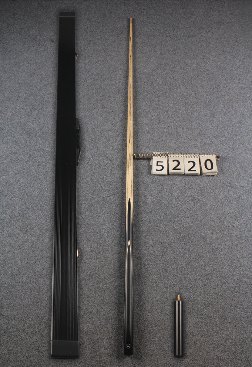 woods 1 piece handmade ash 60&#39;&#39; chinese 8 ball pool cue # 5220