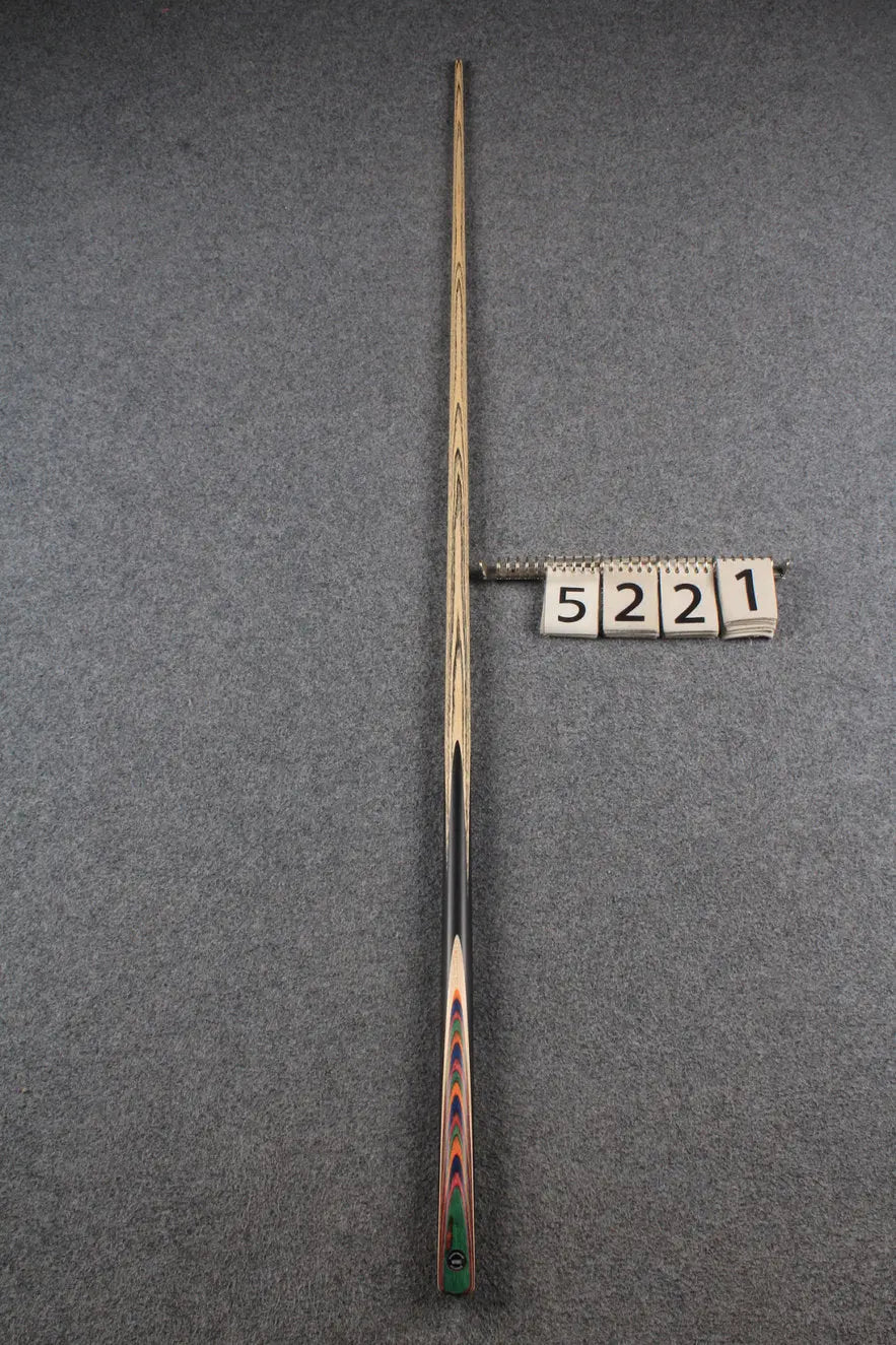1 piece ash 60'' chinese 8 ball pool cue # 5221