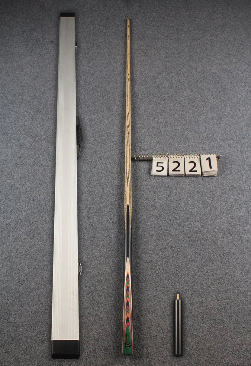 1 piece ash 60'' chinese 8 ball pool cue # 5221
