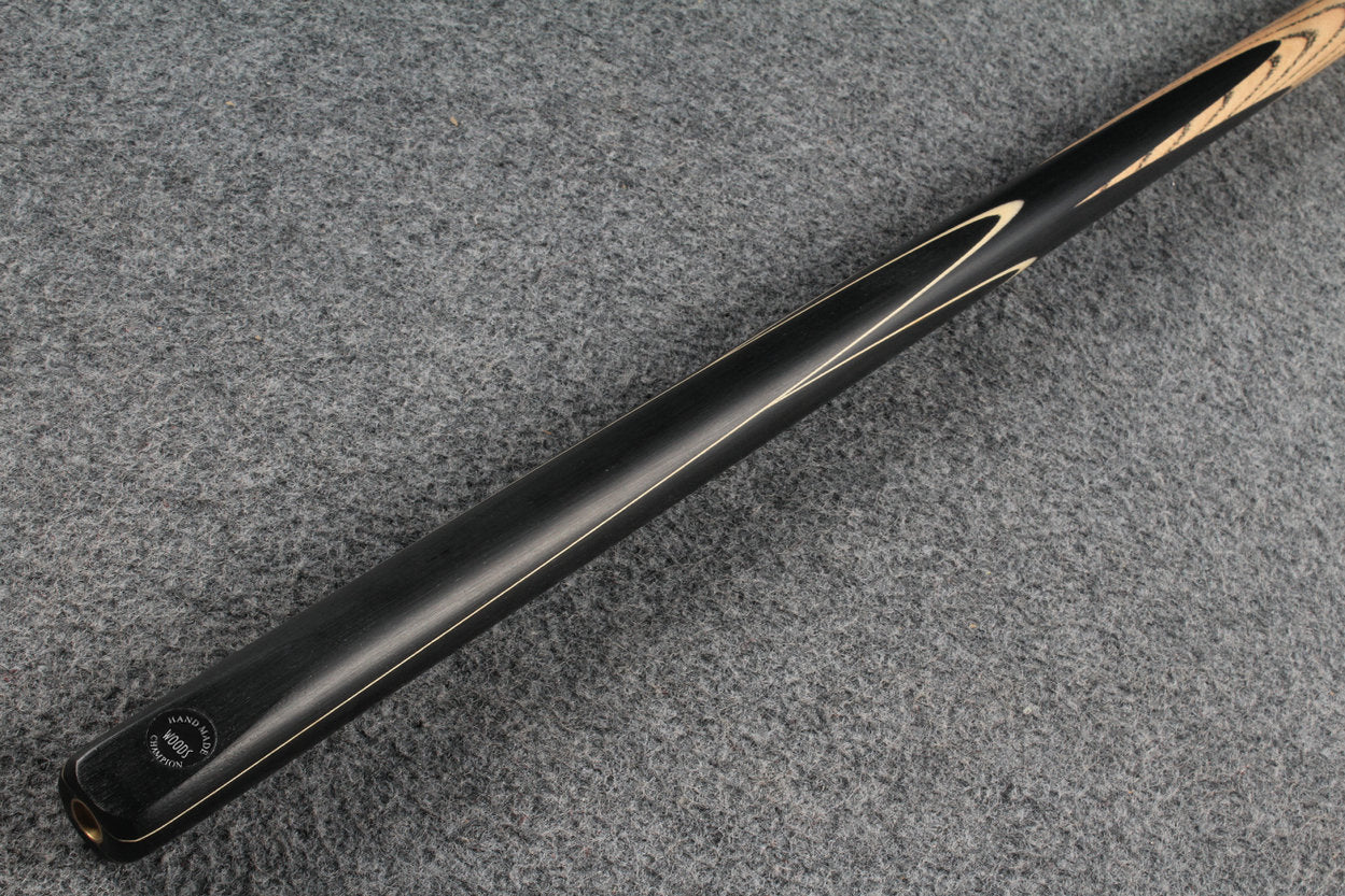 woods 1 piece handmade ash 60'' chinese 8 ball pool cue # 5222