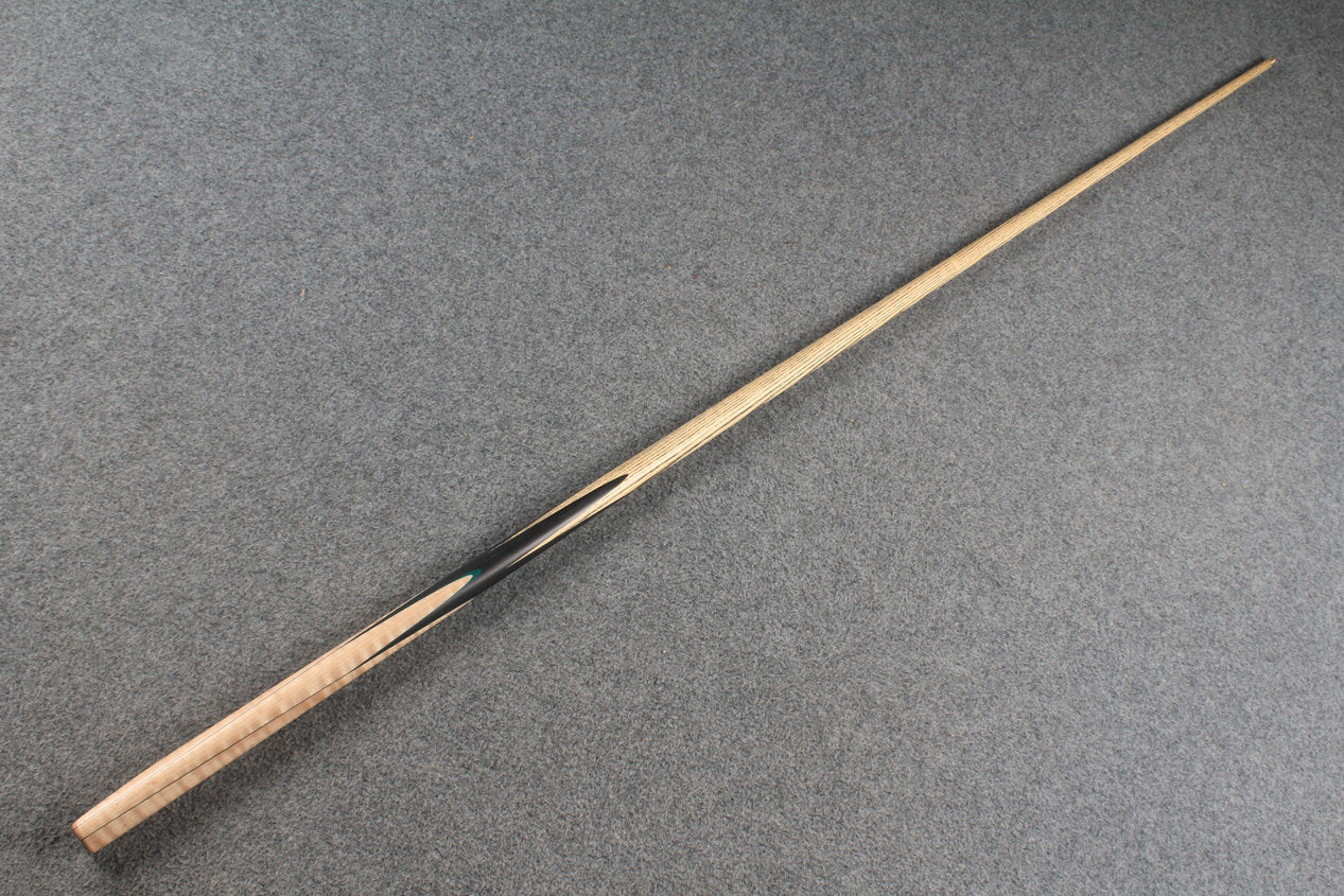 woods 1 piece handmade ash 60'' chinese 8 ball pool cue # 5223