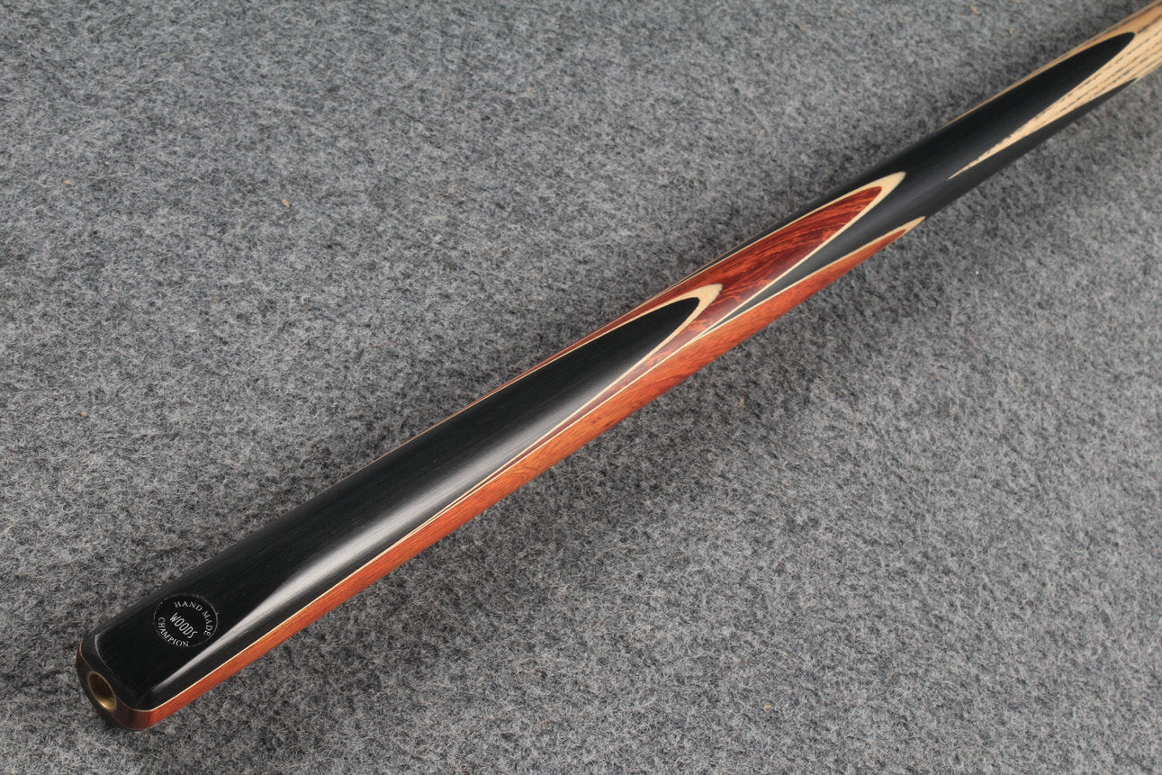 woods 1 piece handmade ash 60'' chinese 8 ball pool cue # 5224