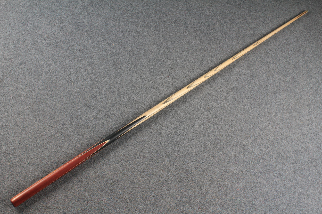 woods 1 piece handmade ash 60'' chinese 8 ball pool cue # 5224