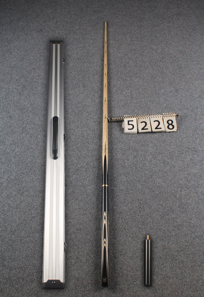 woods 3/4 handmade ash 55'' 8 ball pool cue # 5228