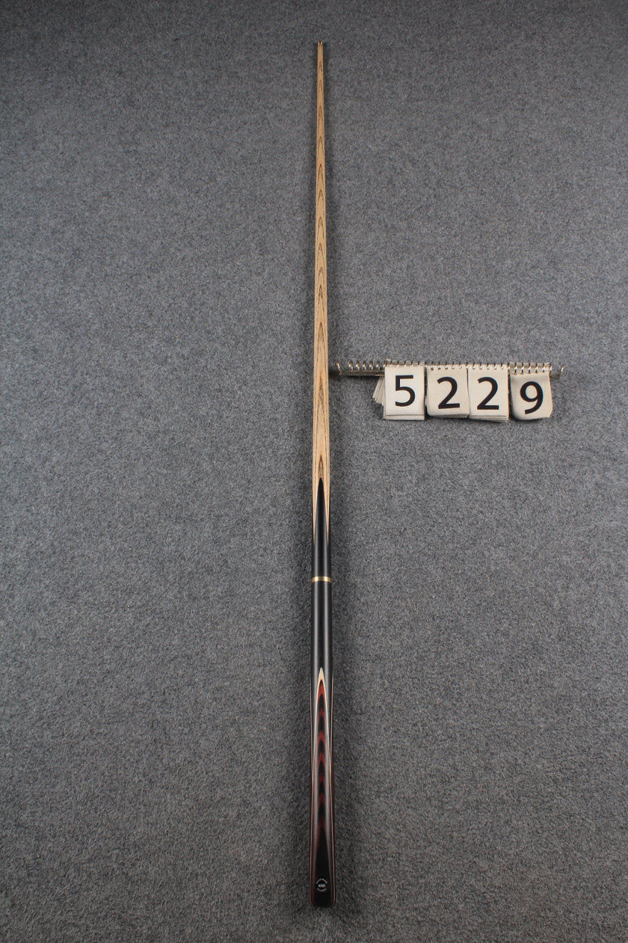 woods 3/4 handmade ash 55'' 8 ball pool cue # 5229