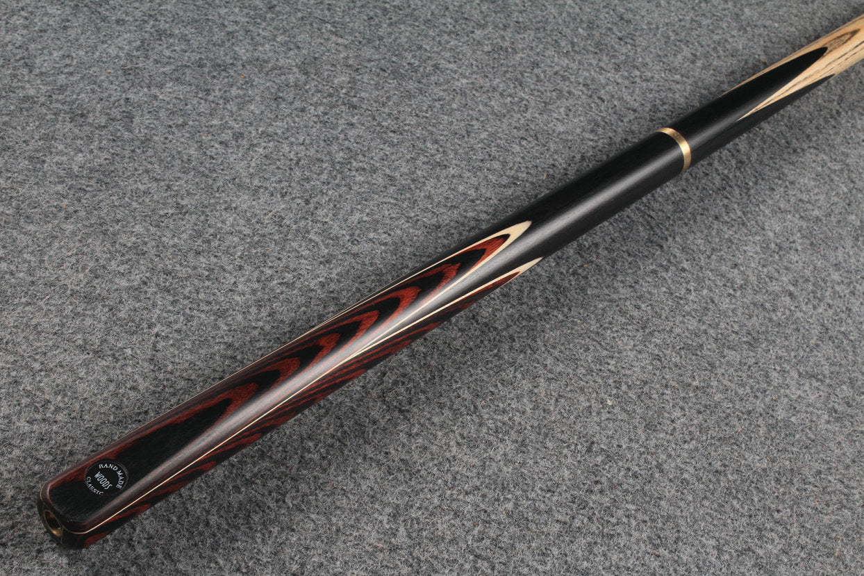 woods 3/4 handmade ash 55'' 8 ball pool cue # 5229