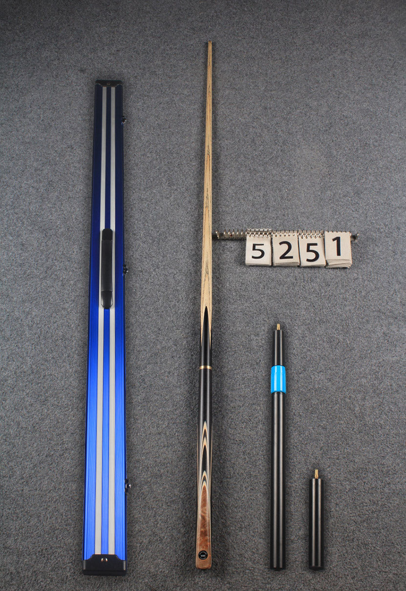 woods 3/4 handmade ash 55&#39;&#39; snooker / pool cue # 5251