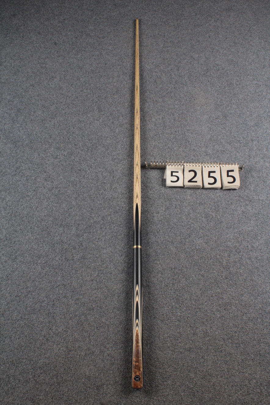 woods 3/4 handmade ash 55'' snooker / pool cue # 5255