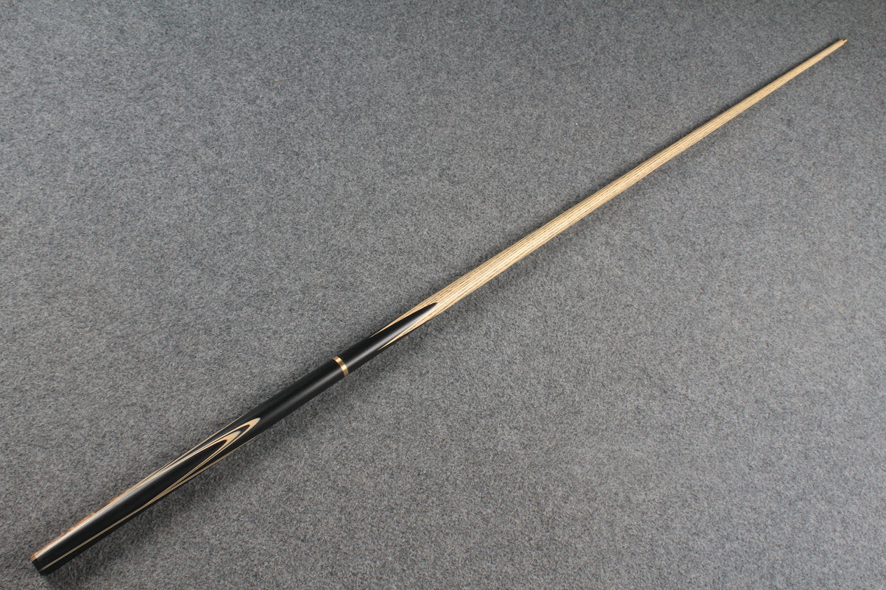 woods 3/4 handmade ash 55'' snooker / pool cue # 5255
