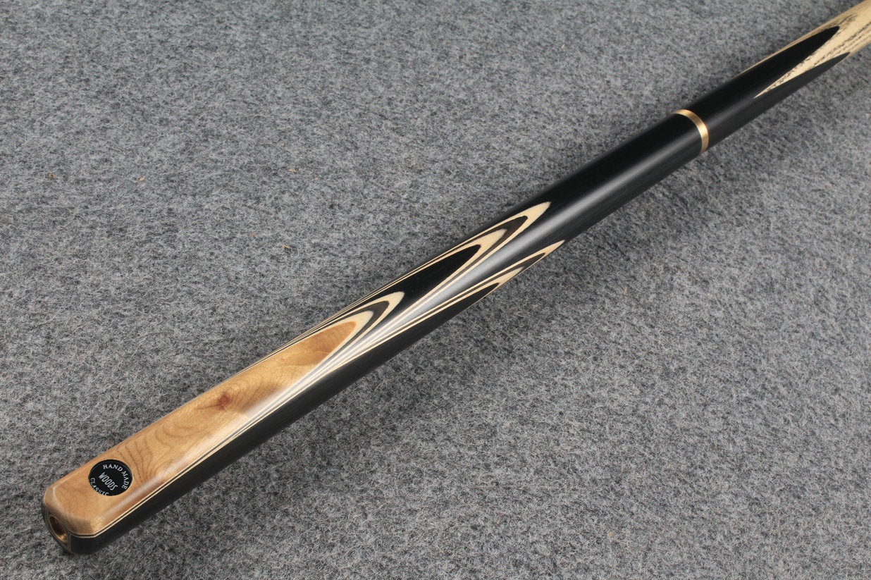 woods 3/4 handmade ash 55'' snooker / pool cue # 5259