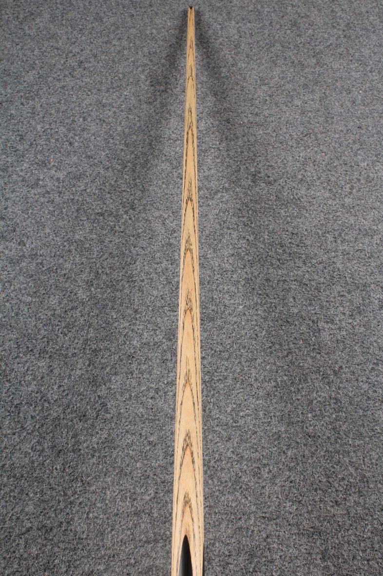 woods 3/4 handmade ash 55'' snooker / pool cue # 5264