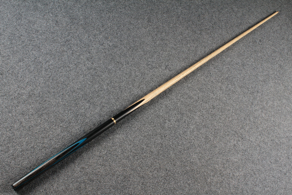 woods 3/4 handmade ash 55'' snooker / pool cue # 5264