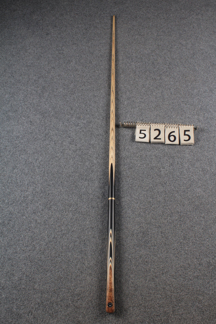 woods 3/4 handmade ash 55'' snooker / pool cue # 5265