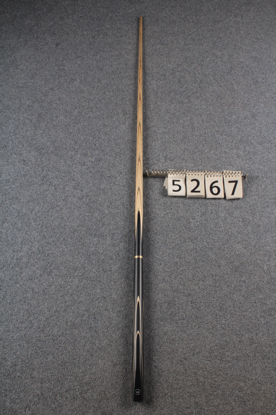 woods 3/4 handmade ash 55'' snooker / pool cue # 5267